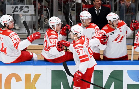 Russia Ice Hockey Kontnental League Admiral - Spartak