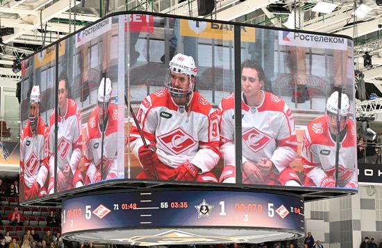 Russia Ice Hockey Kontnental League Admiral - Spartak