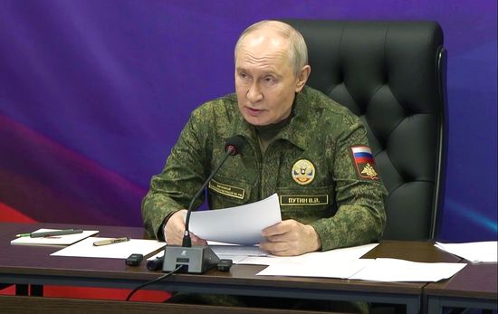 Russia Putin Military Command ​Post