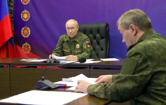 Russia Putin Military Command ​Post