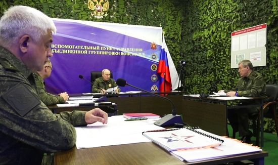 Russia Putin Military Command ​Post