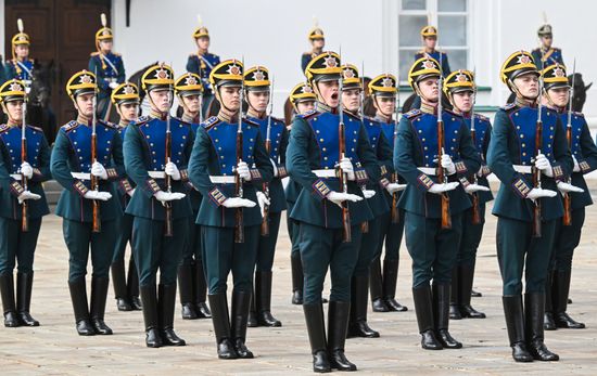Russia Presidential Regiment Guard Changing Ceremony