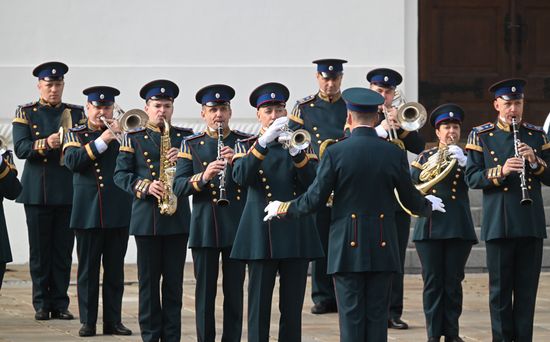 Russia Presidential Regiment Guard Changing Ceremony