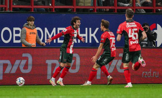 Russia Soccer Premier League Lokomotiv - Krasnodar