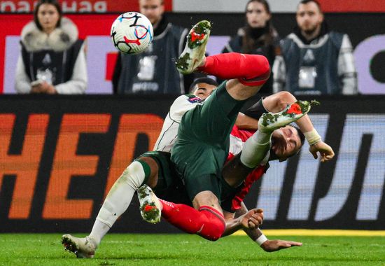 Russia Soccer Premier League Lokomotiv - Krasnodar