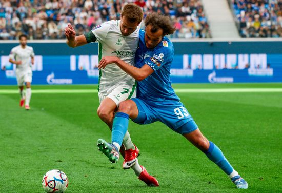 Russia Soccer Premier League Zenit - Akhmat