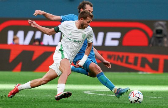 Russia Soccer Premier League Zenit - Akhmat