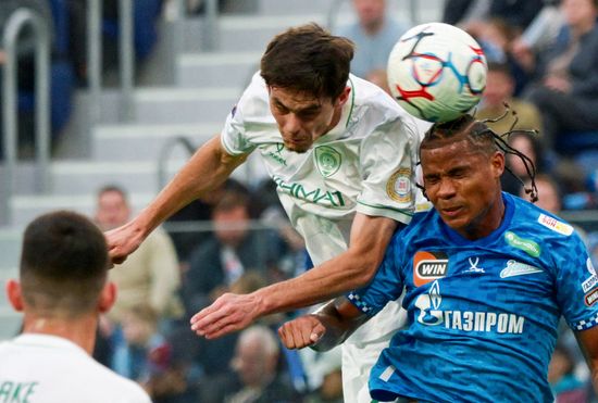 Russia Soccer Premier League Zenit - Akhmat
