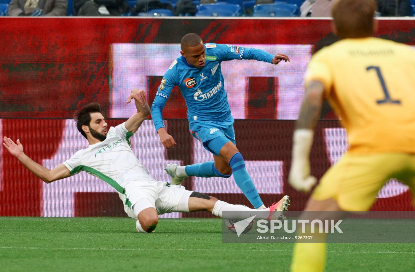 Russia Soccer Premier League Zenit - Akhmat