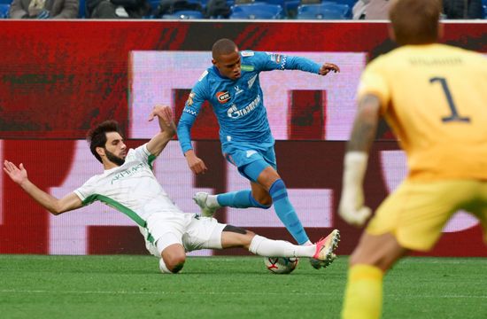 Russia Soccer Premier League Zenit - Akhmat