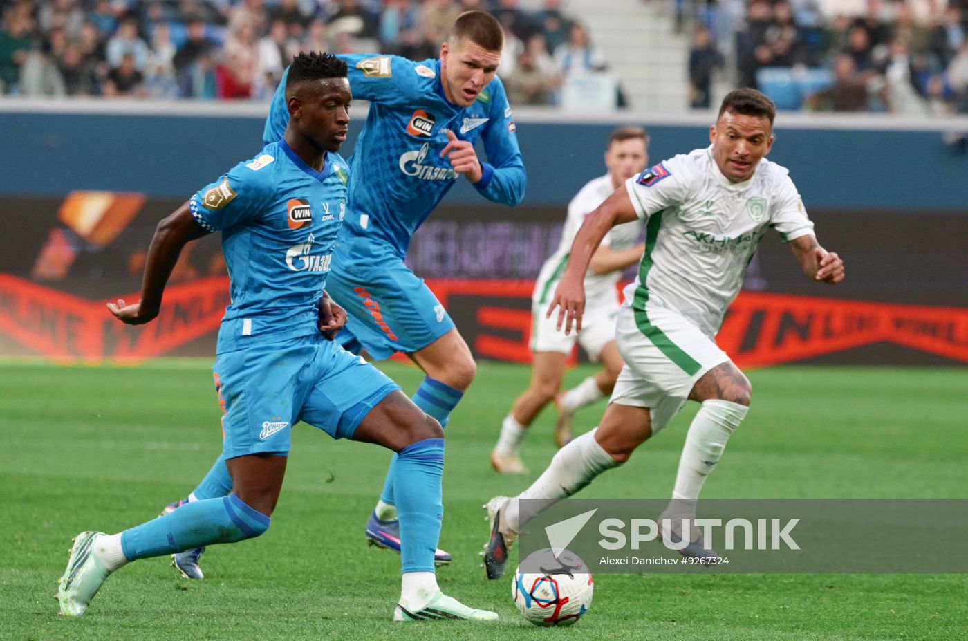 Russia Soccer Premier League Zenit - Akhmat