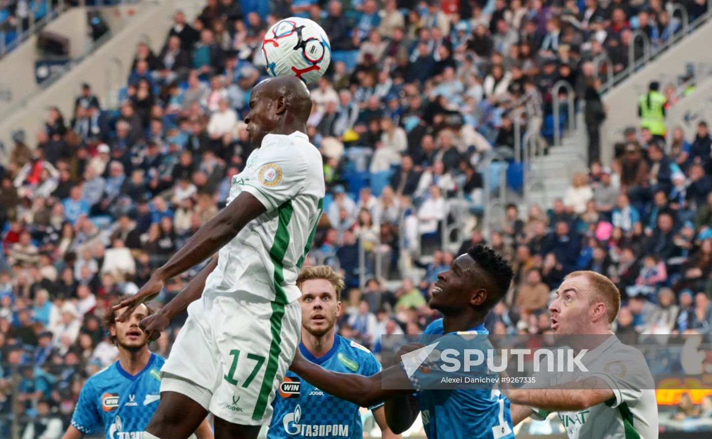 Russia Soccer Premier League Zenit - Akhmat