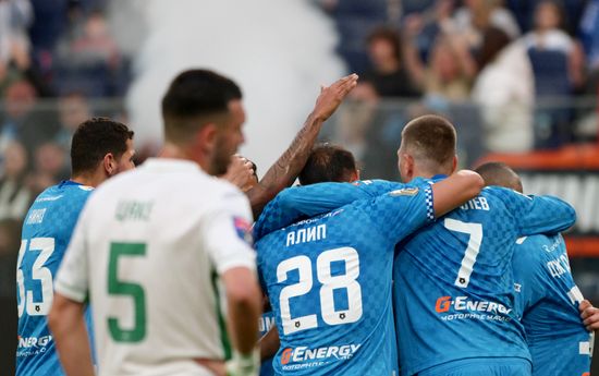 Russia Soccer Premier League Zenit - Akhmat