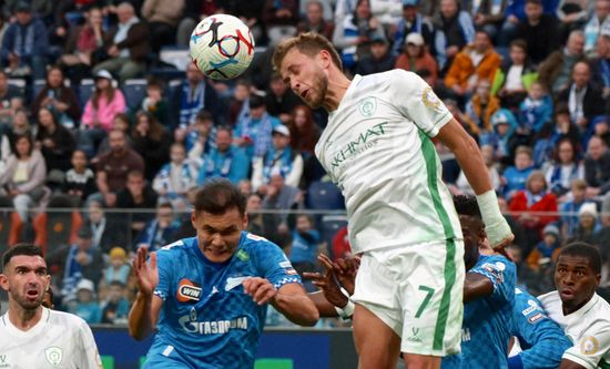 Russia Soccer Premier League Zenit - Akhmat