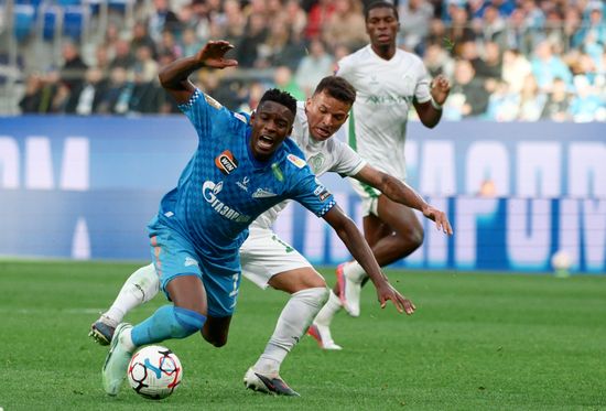 Russia Soccer Premier League Zenit - Akhmat