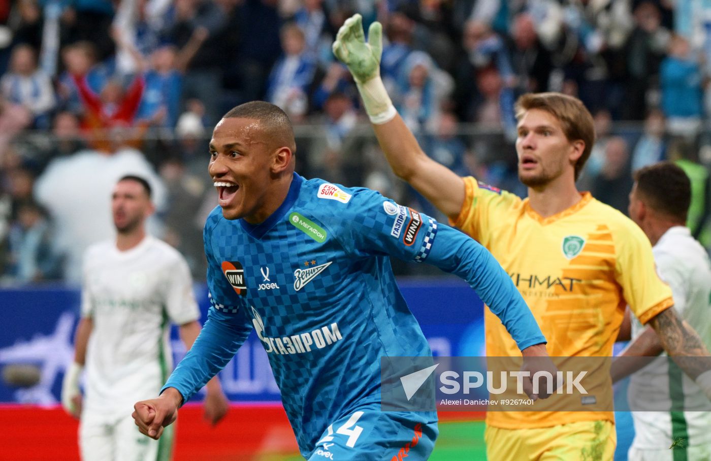 Russia Soccer Premier League Zenit - Akhmat