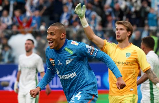 Russia Soccer Premier League Zenit - Akhmat