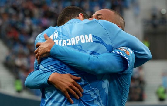 Russia Soccer Premier League Zenit - Akhmat