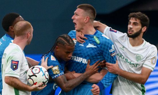 Russia Soccer Premier League Zenit - Akhmat