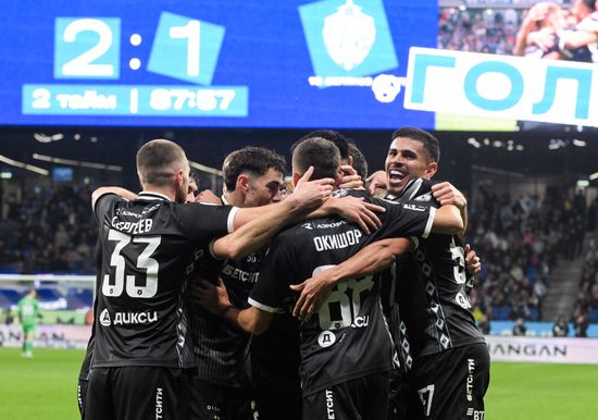Russia Soccer Premier League Dynamo - CSKA