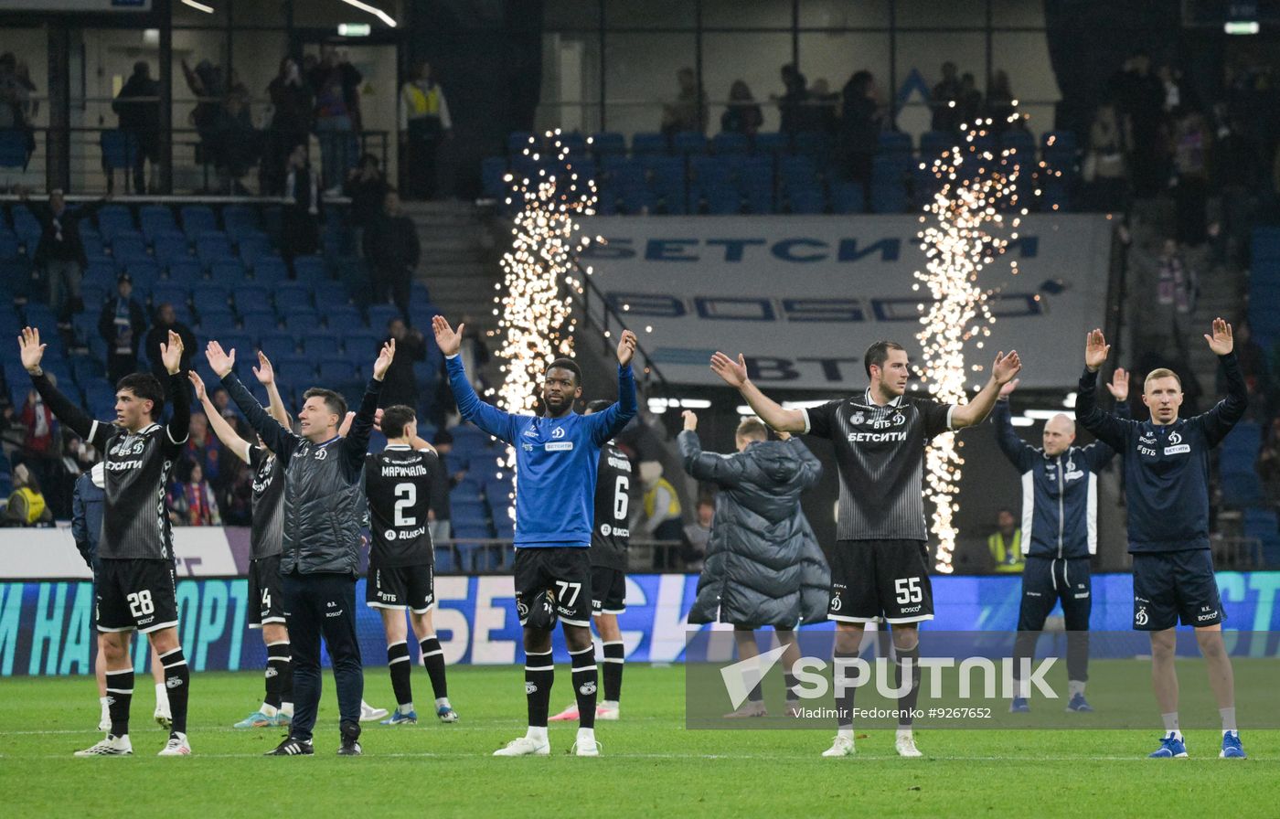Russia Soccer Premier League Dynamo - CSKA