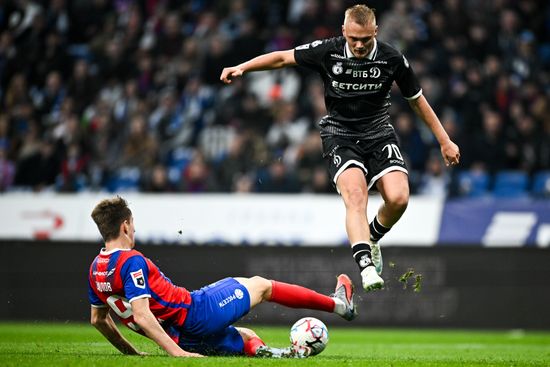 Russia Soccer Premier League Dynamo - CSKA