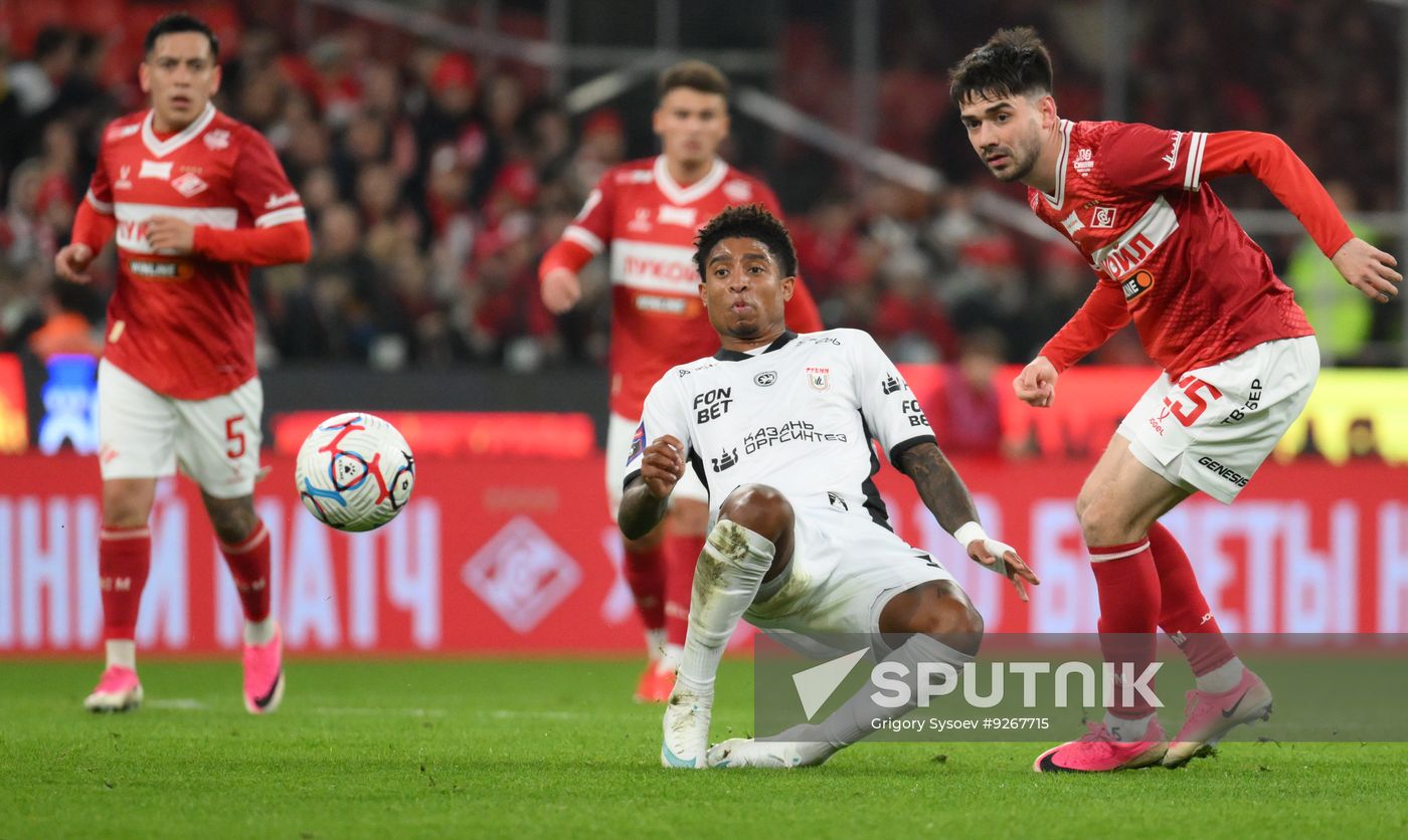 Russia Soccer Premier League Spartak - Rubin