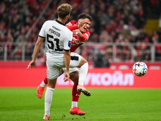 Russia Soccer Premier League Spartak - Rubin