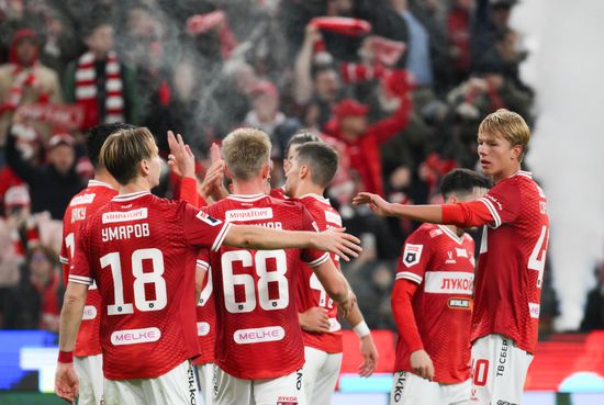 Russia Soccer Premier League Spartak - Rubin