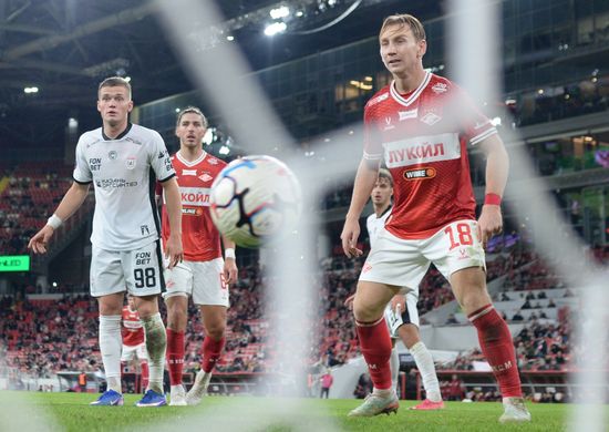 Russia Soccer Premier League Spartak - Rubin