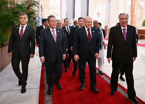 Tajikistan SCO Government Heads Council