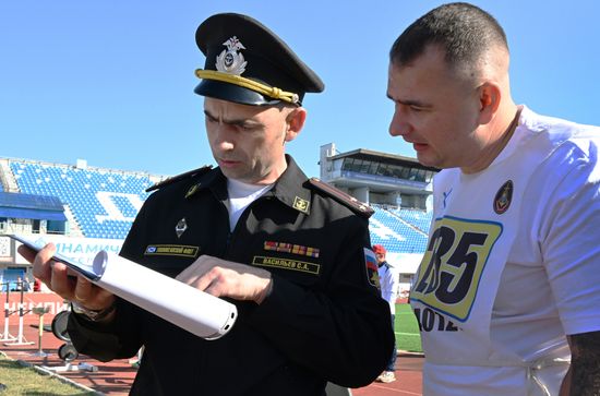 Russia Navy Physical Fitness Tests
