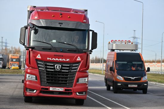 Russia Autonomous Truck Run