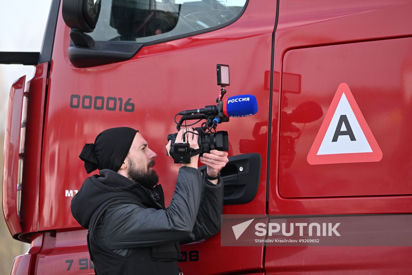 Russia Autonomous Truck Run
