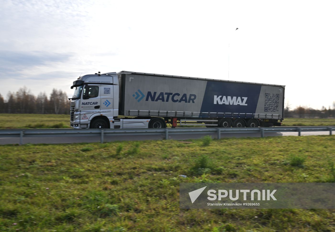 Russia Autonomous Truck Run