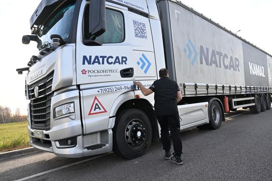 Russia Autonomous Truck Run