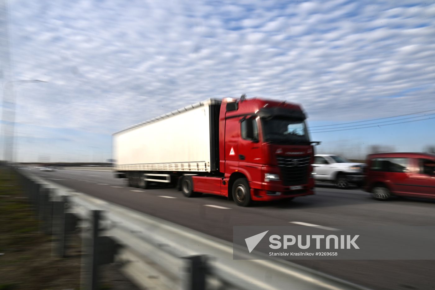 Russia Autonomous Truck Run