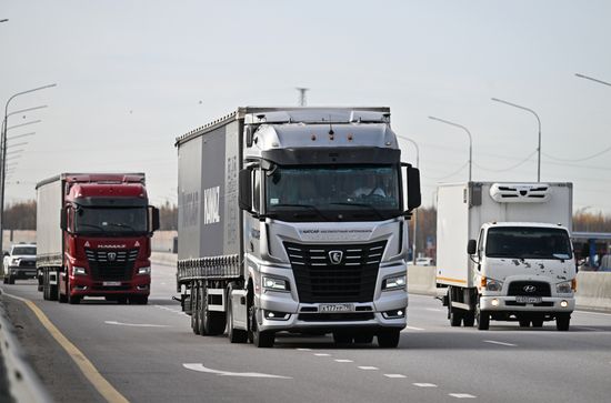 Russia Autonomous Truck Run