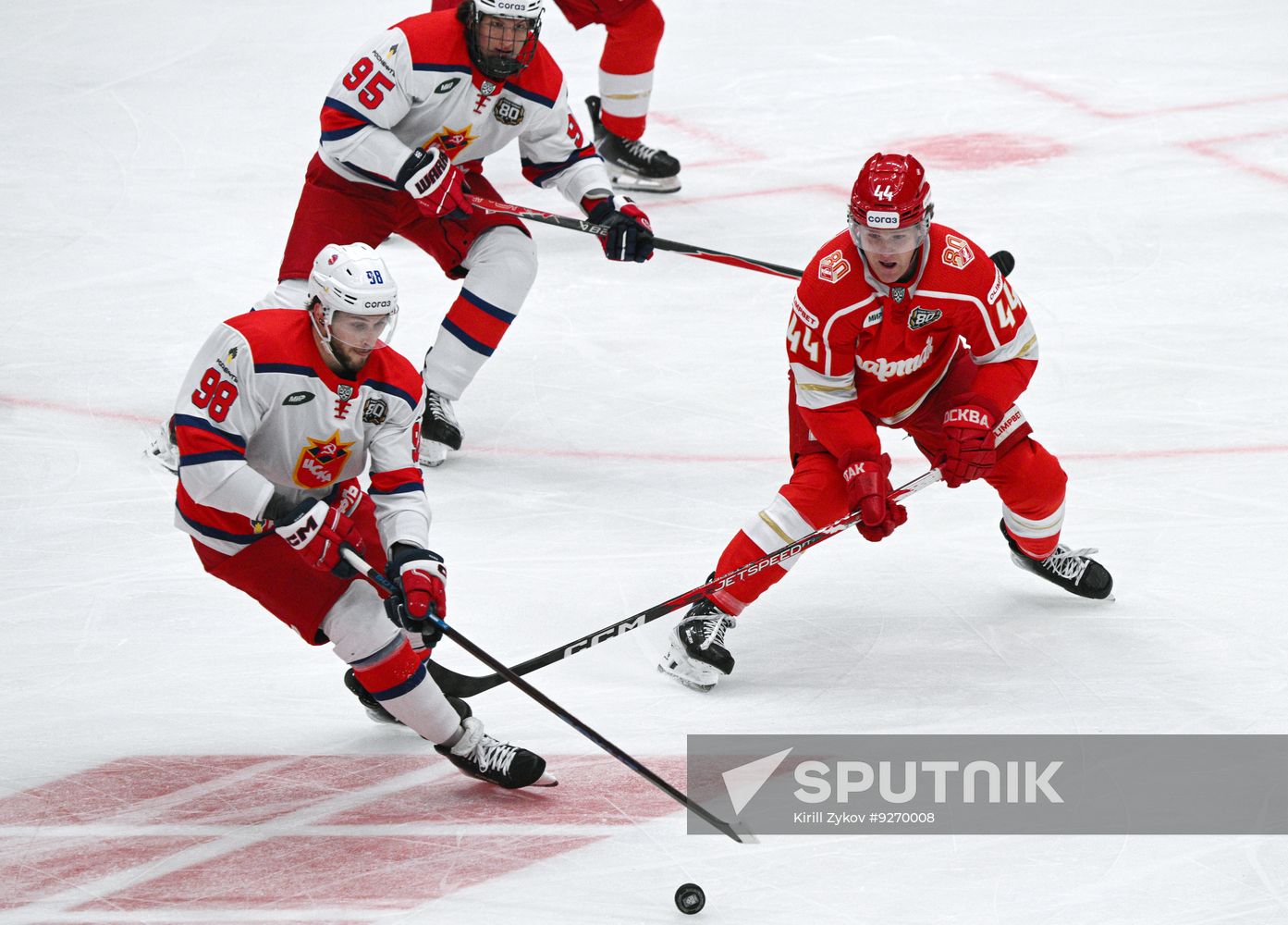 Russia Ice Hockey Kontnental League Spartak - CSKA