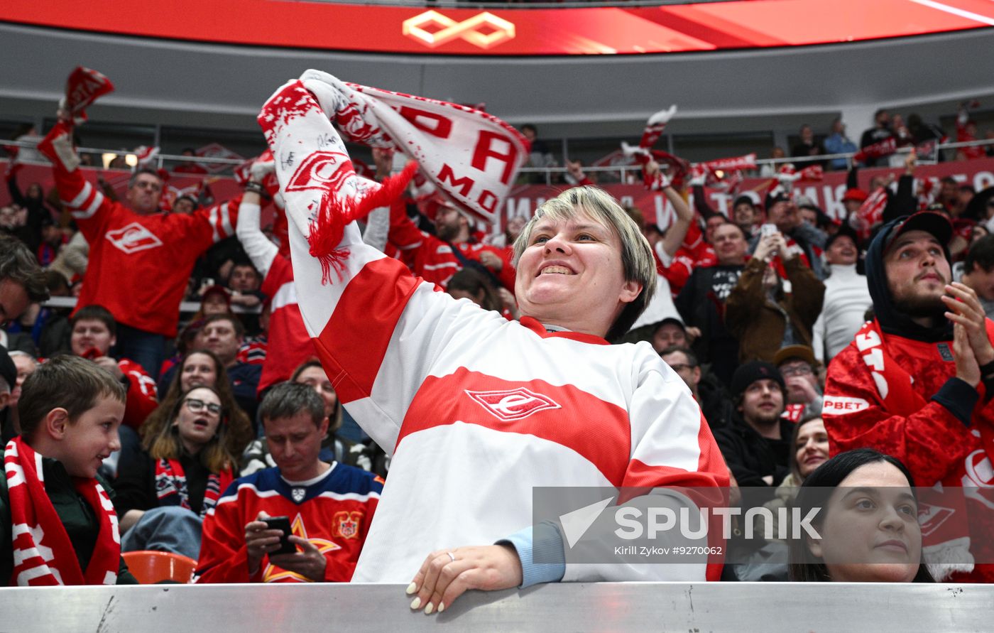 Russia Ice Hockey Kontnental League Spartak - CSKA