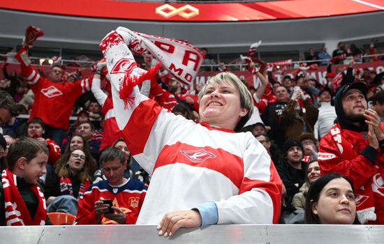 Russia Ice Hockey Kontnental League Spartak - CSKA