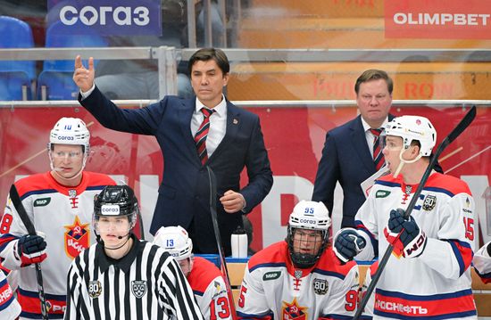 Russia Ice Hockey Kontnental League Spartak - CSKA