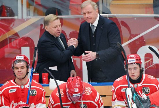 Russia Ice Hockey Kontnental League Spartak - CSKA
