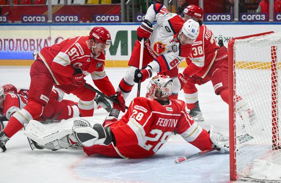 Russia Ice Hockey Kontnental League Spartak - CSKA