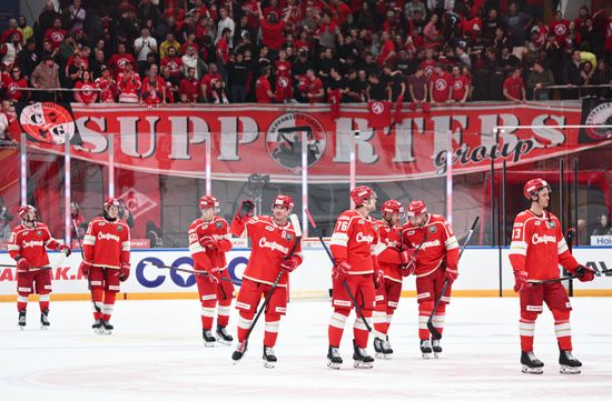 Russia Ice Hockey Kontnental League Spartak - CSKA
