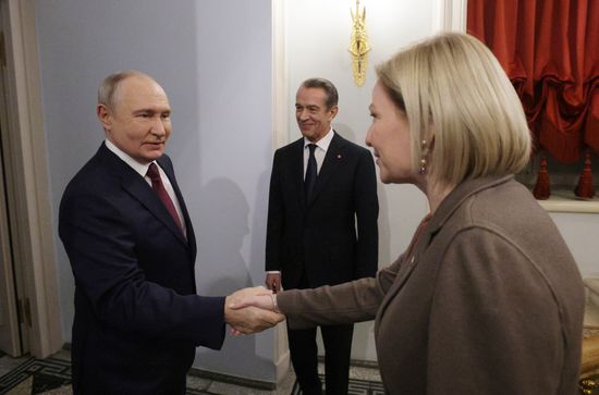 Russia Putin Theatre Workers Union