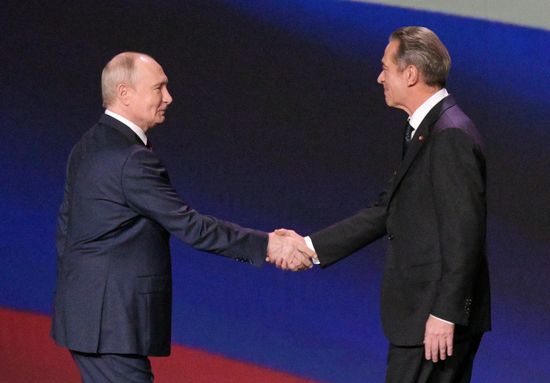 Russia Putin Theatre Workers Union