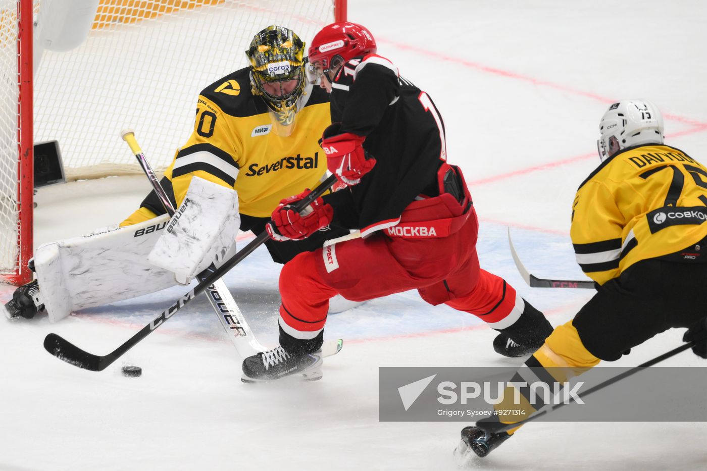 Russia Ice Hockey Kontinental League Spartak - Severstal