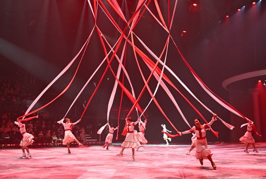 Russia Ice Show Queen of Spades