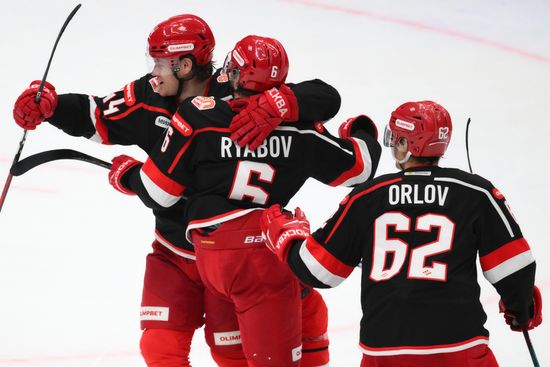 Russia Ice Hockey Kontinental League Spartak - Severstal